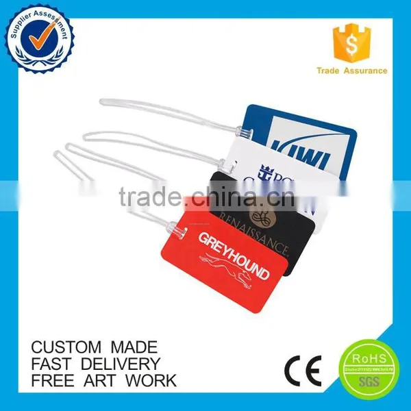Handbag Pvc Logo, Bag Round Rubber Tag,plastic Name Tag photo-5