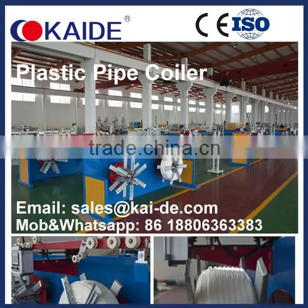 PERT PIPE WINDER/HDPE PIPE WINDER/PEXB PIPE WINDER WINDING MACHINE