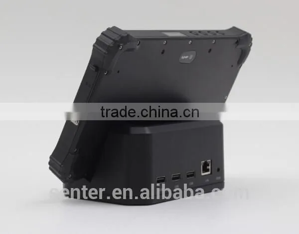 1D/2D Barcode Scanner 8 Inch 3G/4G Android Rugged Tablet PC With Handwriting Type Docking Station photo-3