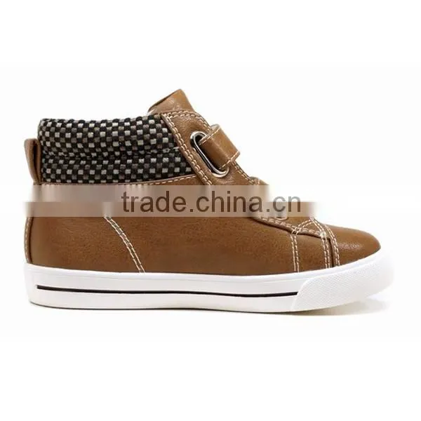 Choozii Newest Design Leather High Top Sneaker Boot for Girls photo-4