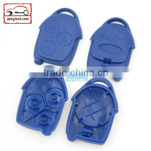 Hot Sale Ford Mondeo Blue Remote Key Shell for Ford Focus Blue Remote Key Case photo-3