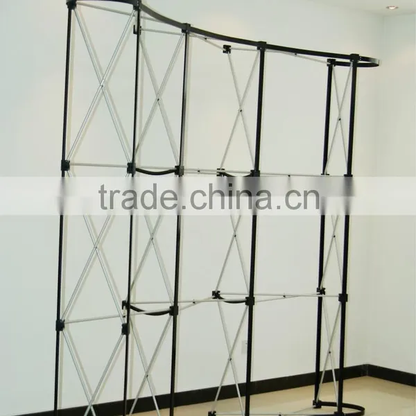 3*3 3*4 Aluminum Type Folding Spring Pop up Banner Stand, Trade Show Pop up Backdrop Display Wall photo-3