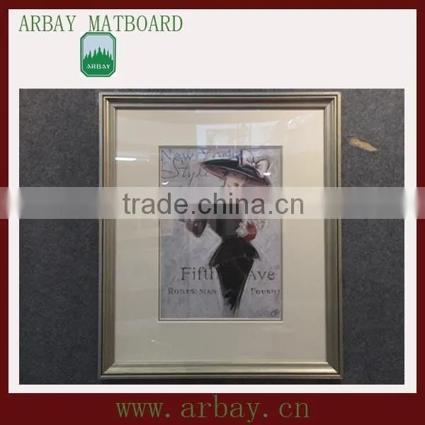 Passepartout in Paper Frame/uncut Passepartout/single Matboard for Picture Frame photo-5