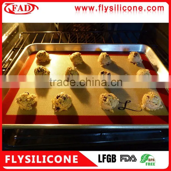 Kitchen Accessories Non-stian Non-stick Silicone Fiberglass Mat for Baking photo-4
