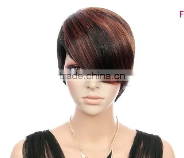 Front Lace Wig Fashionable Braided Sexy Wigs Synthetic Hair Bangs Wig photo-2