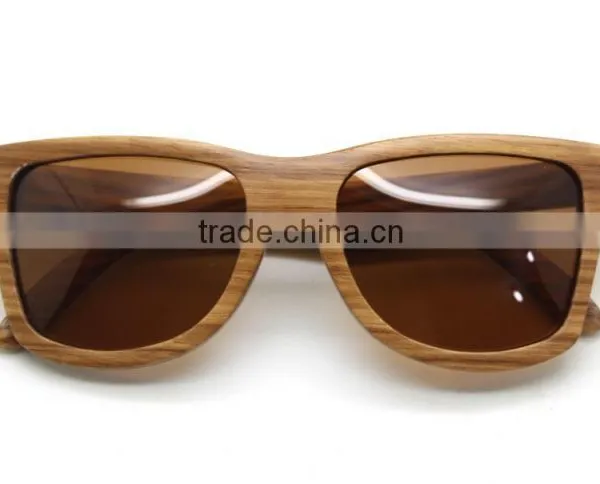 2015 High Quality OEM Wholesale Mirror Lens China Custom Logo Bamboo Sunglasses Wholesale Dropship photo-4