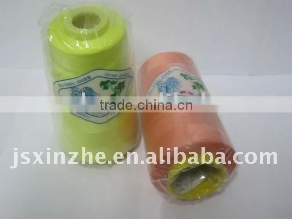 Polyester sewing thread