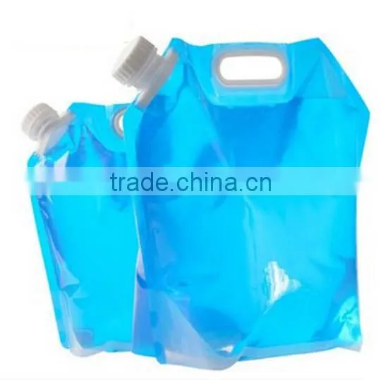 Portable Folding Water Bag / Outdoor Water Carrier Storage / Folding Water Bottle Water Bag photo-2