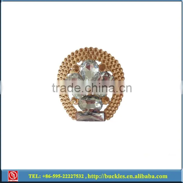 Fashion Shoe Rhinestone Metal Buckles, Decoration for Bags and Clothing,fashion Ornaments