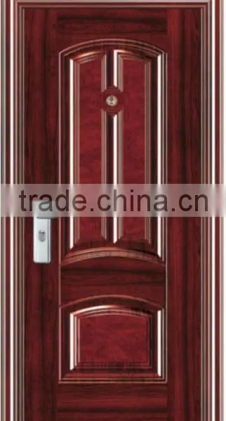 Cheap Room Metal Steel Door Flush Door High Definition Steel Door photo-3