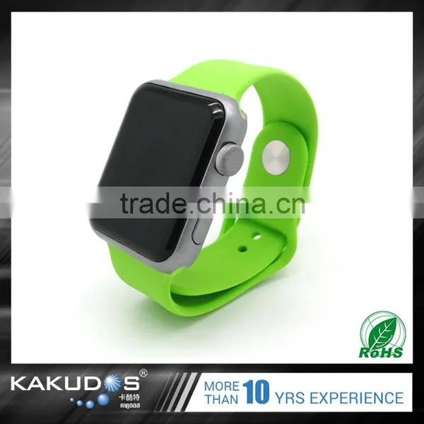Creative Design Can Custom Logo Popular Silicone Colorful Watch Belt photo-5