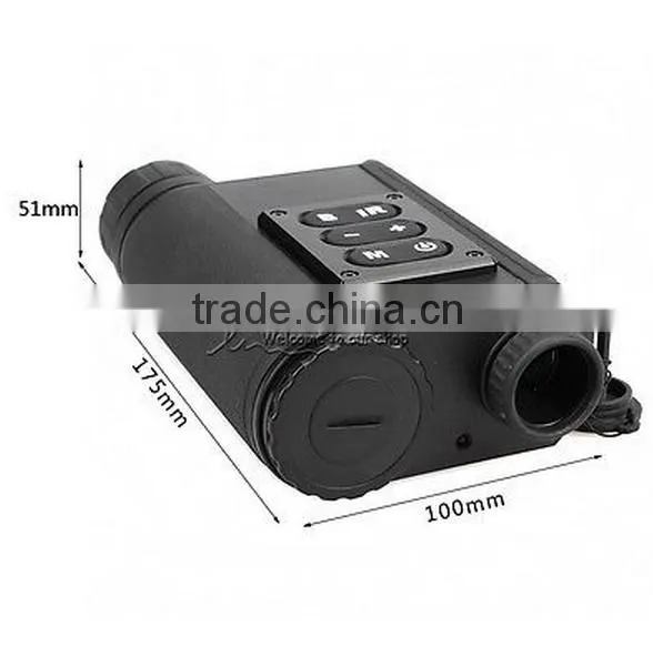 2016 Night Vision IR Monocular Laser Rangefinder Hunting scope Distance Meter&Speed china supplier