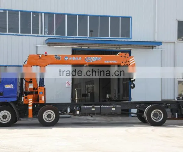 Hand Operated Lifting Equipment on Truck, Model No.:SQ12S4, 12ton Truck Crane With Telescopic Booms. photo-6