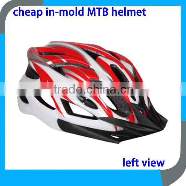 Cheap In-mold MTB Cycle Helmet With Sun Visor for Track photo-2