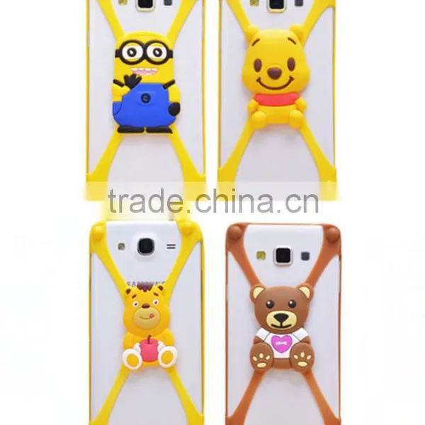 Hot Sale Lovely Bear Silicone Cell Phone Case