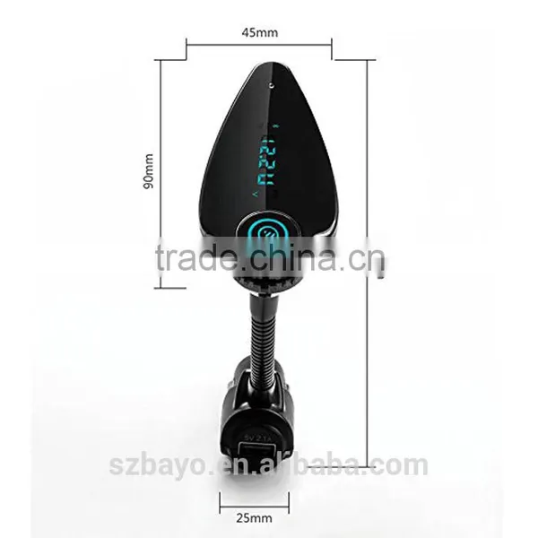 Car Bluetooth Car Kit fm Transmitter With USB Port photo-2