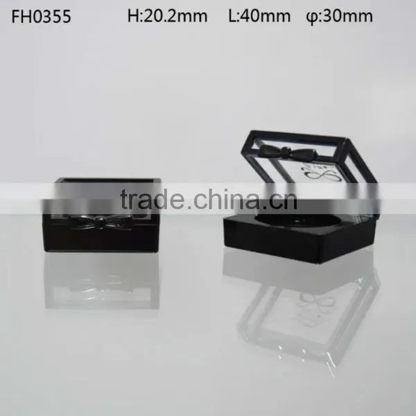 Plastic Cosmetic Packing Luxury Compact Powder Container Empty Powder Compact Case photo-2