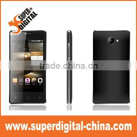 Cheapest Factory Metal 4inch Quad Core IPS Android 4.4 3G Smartphone With GPS