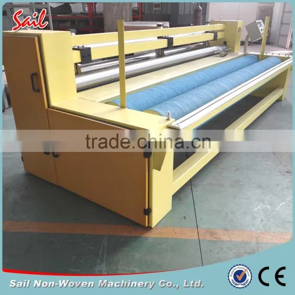 Hottest Changshu Nonwoven Fabric Slitting Machine Polyester Fabric Cutting Machine photo-3