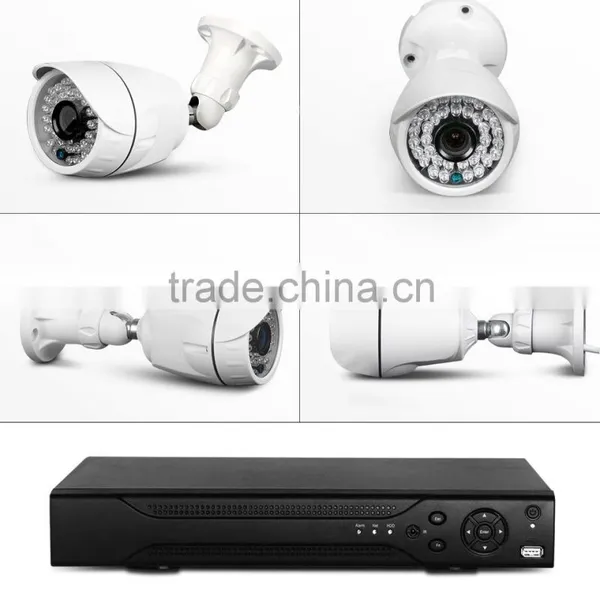 Manufacture 720P 4CH Bullet AHD Surveillance Cctv Dvr Kit Camera photo-3