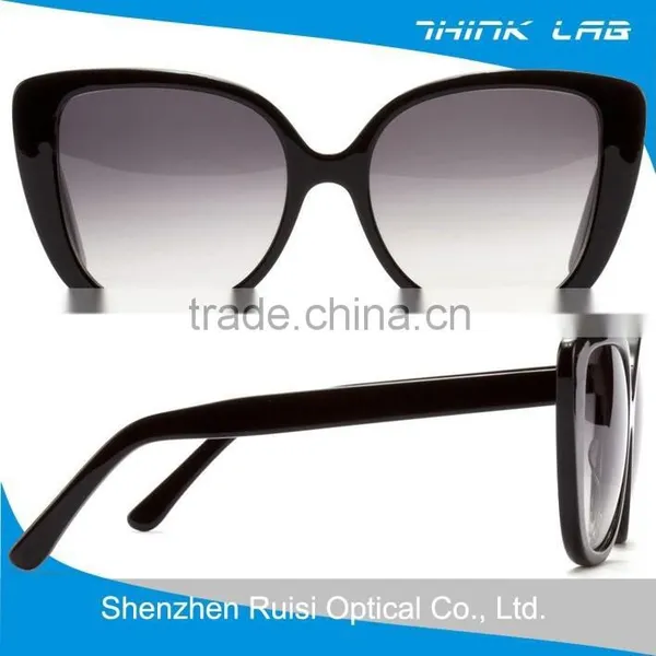 Acetate Sun Glasses Women Cat Eye Sunglasses Wholesale Sunglasses China photo-2
