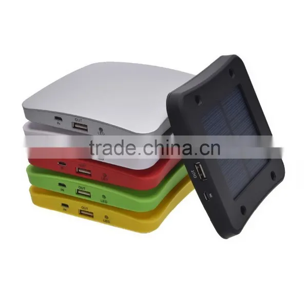 Free Solar Power Charger USB Output Power Bank and Solar Charger photo-6