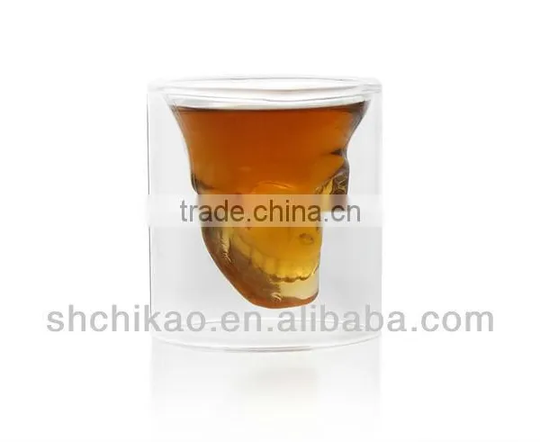 Double Layer Glass Cup