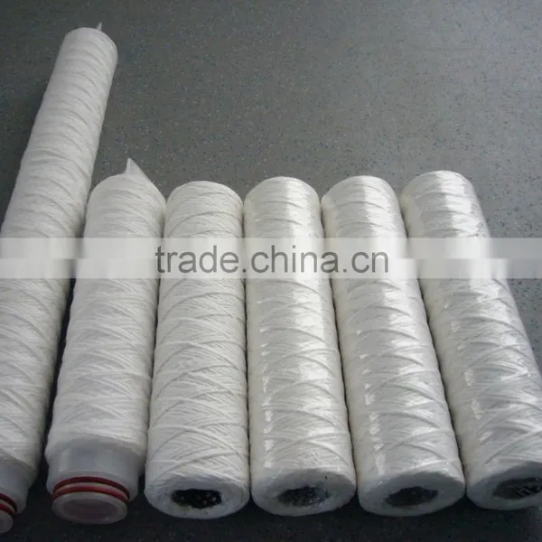 Filter Supplier 40 Inch 5 Micron pp Yarn Chemicals Filter Cartridge/string Wound Filter Cartridge photo-3