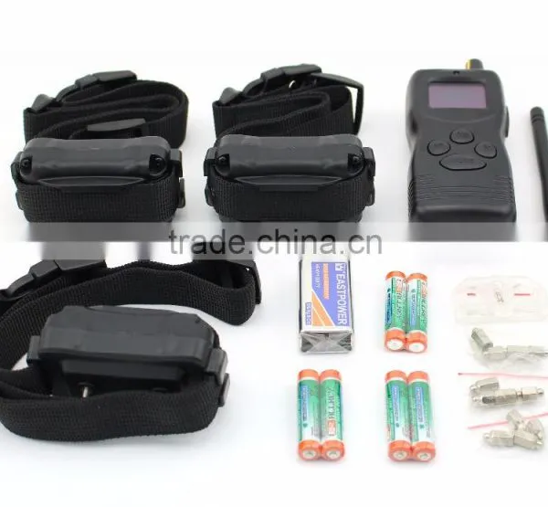Petrainer PET900-3 1000M Electric Training Bark Shock Collars For Small Dogs photo-5