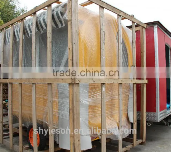 Heavy-duty China Mobile Food Cart Ice Cream Crepe Van / Welcome to Ask Yogurt Truck Food photo-6