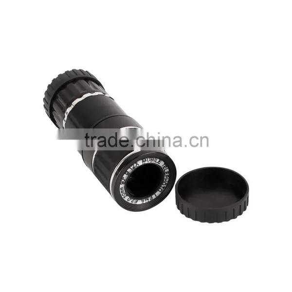 Factory Price 12X Zoom Camera Lens With Back Case And Tripod For IPhone 7-- Manual Focus Adjustment Telephoto Lens photo-2