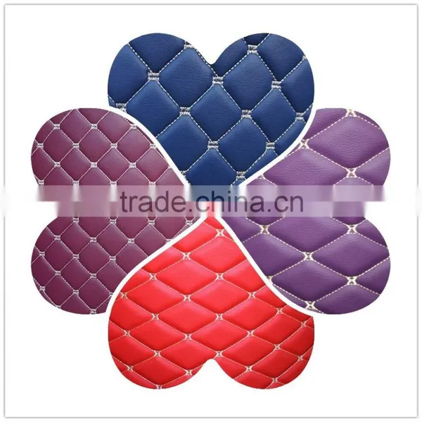 PVC Rexine Leather Material For Car Floor Mat