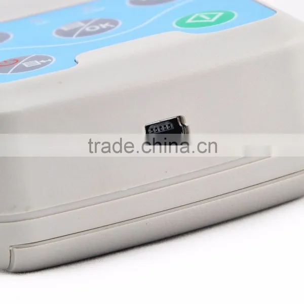 ISO CE Approved Compact and Portable ABPM+SPO2 Handhheld Multifunctional Patient Monitor photo-3