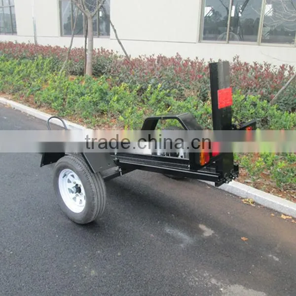 Powder Coated Single Motorcycle Trailer G5 photo-2