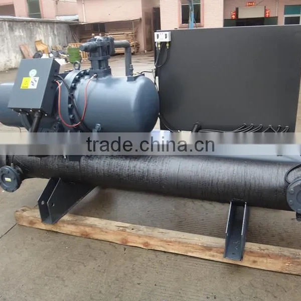 CE Certification 60HP Screw Water Cooled Water Chiller Price With Hanbell Compressor photo-6