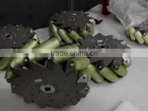 10 Inch (254mm) Heavy Duty Industrial Mecanum Wheel (professional Custom,Payload:100kg/pcs) photo-3