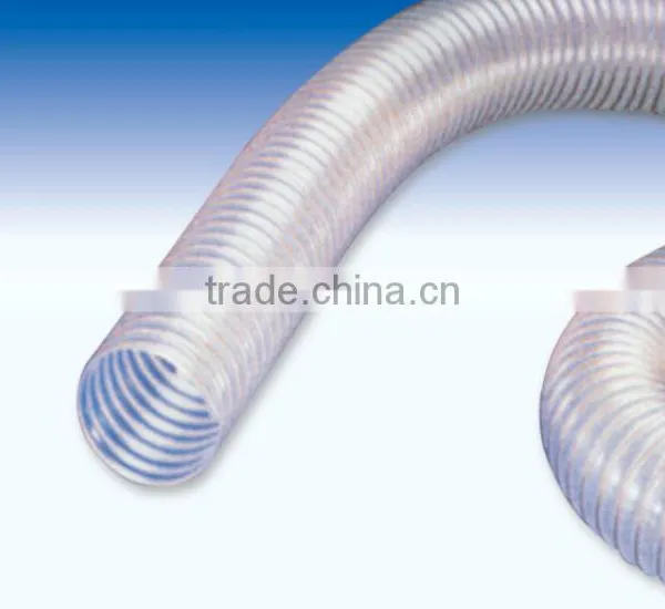 NON-TOXIC STEEL SPIRAL CLEAR PVC HOSE. SUCTION AND DELIVERY photo-6
