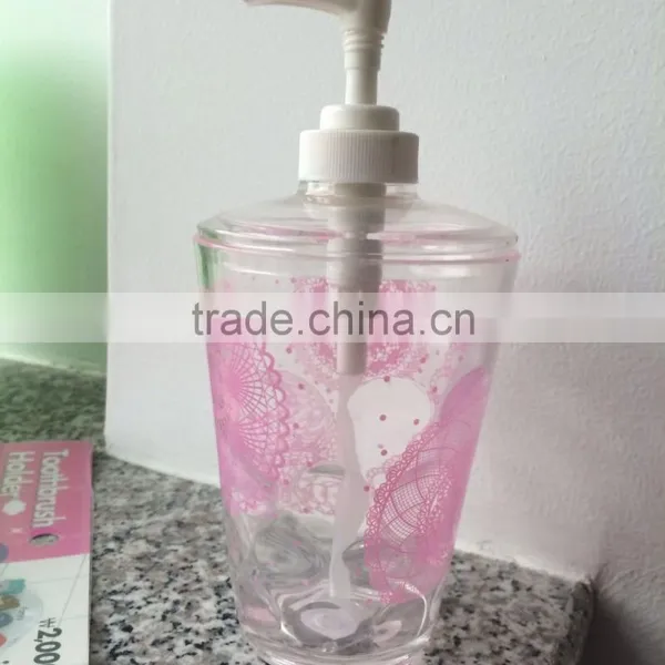 Attractive Clear Plastic Hand Soap Bottle on Hot Sale photo-2