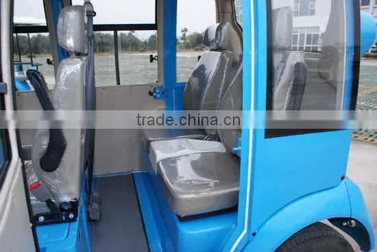 48V 4-5 Seats Electric Golf Cart Tourist Car Passenger Mini Car With Doors photo-3