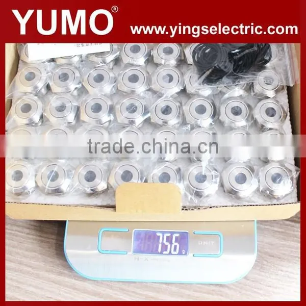 LA19-AJS 19mm 250VA C Led Medical Treatment Elevator Equipment Pushbutton Micro Switch Waterproof Metal Push Button photo-6