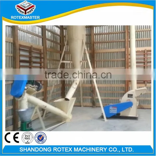 Diesel Engine Powered 22hp Wood Hammer Mill, Feed Crusher Machine With CE photo-2