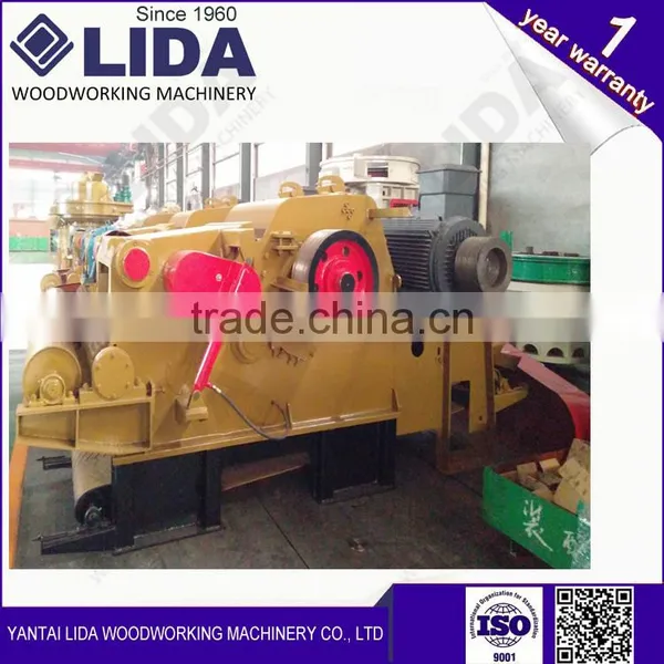 LIDA Electric Drum Wood Chipper LDBX2113 Producng Wood Chips With CE For Sale photo-3