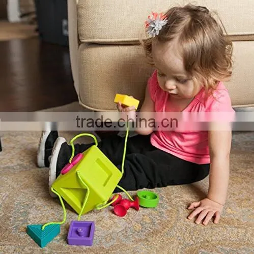 Silicone Oombee Cube Baby Toy photo-3