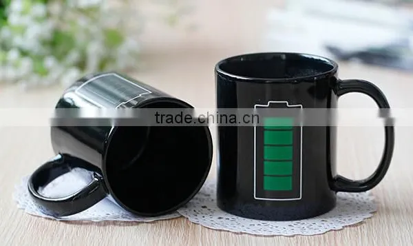 Haonai New Style Hot Sale High Quality Color Change Ceramic Mug photo-5