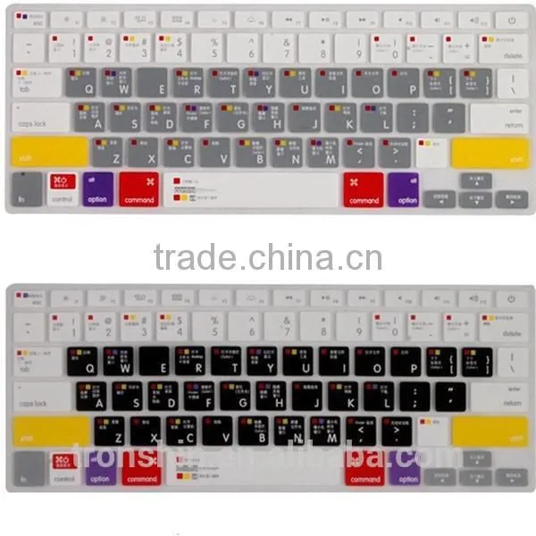 Silicone Eco-friendly Keyboard Cover Skin Macbook Pro 13 Italian Layout photo-4