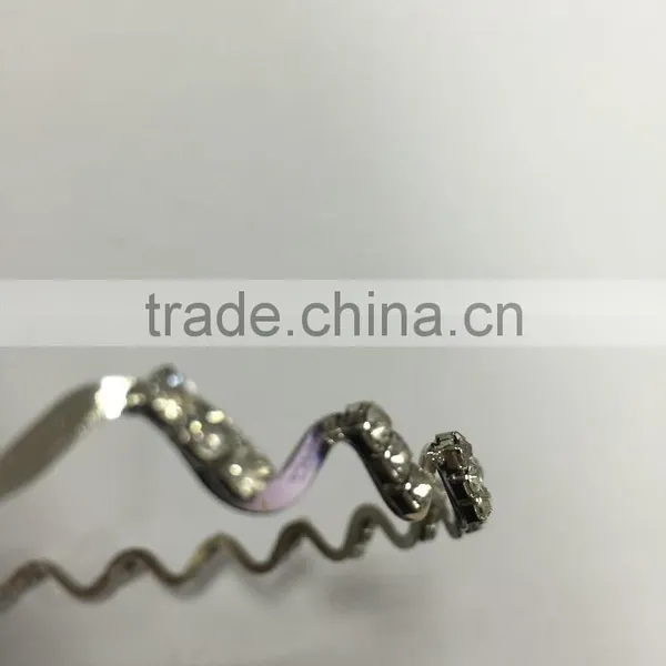 Rhinestone Wave Hairpin Hair Band Headband Accessories Hot Selling photo-2