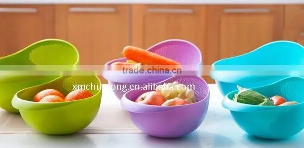 Perforated Plastic Washing Basket photo-3