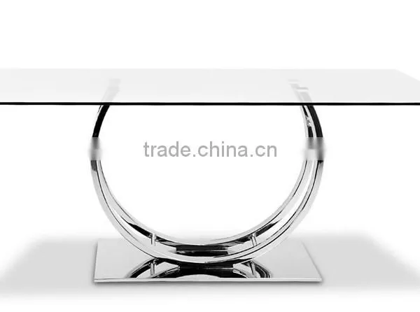 Modern Stainless Steel Coffee Table Base Wholesale Chrome Metal Table Legs FF-063 photo-5