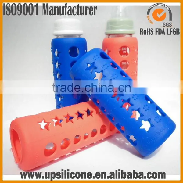 Feed Bottle Sleeve Glass Baby Bottle Silicone Sleeve