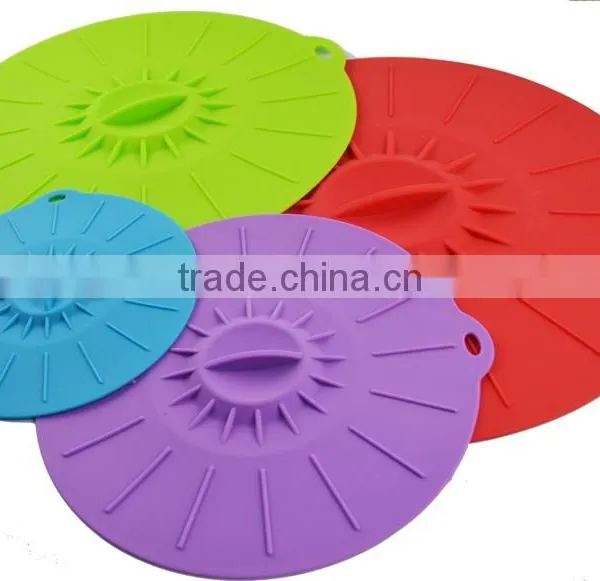 Anti-slip Food Lid Silicone Suction Lids photo-2